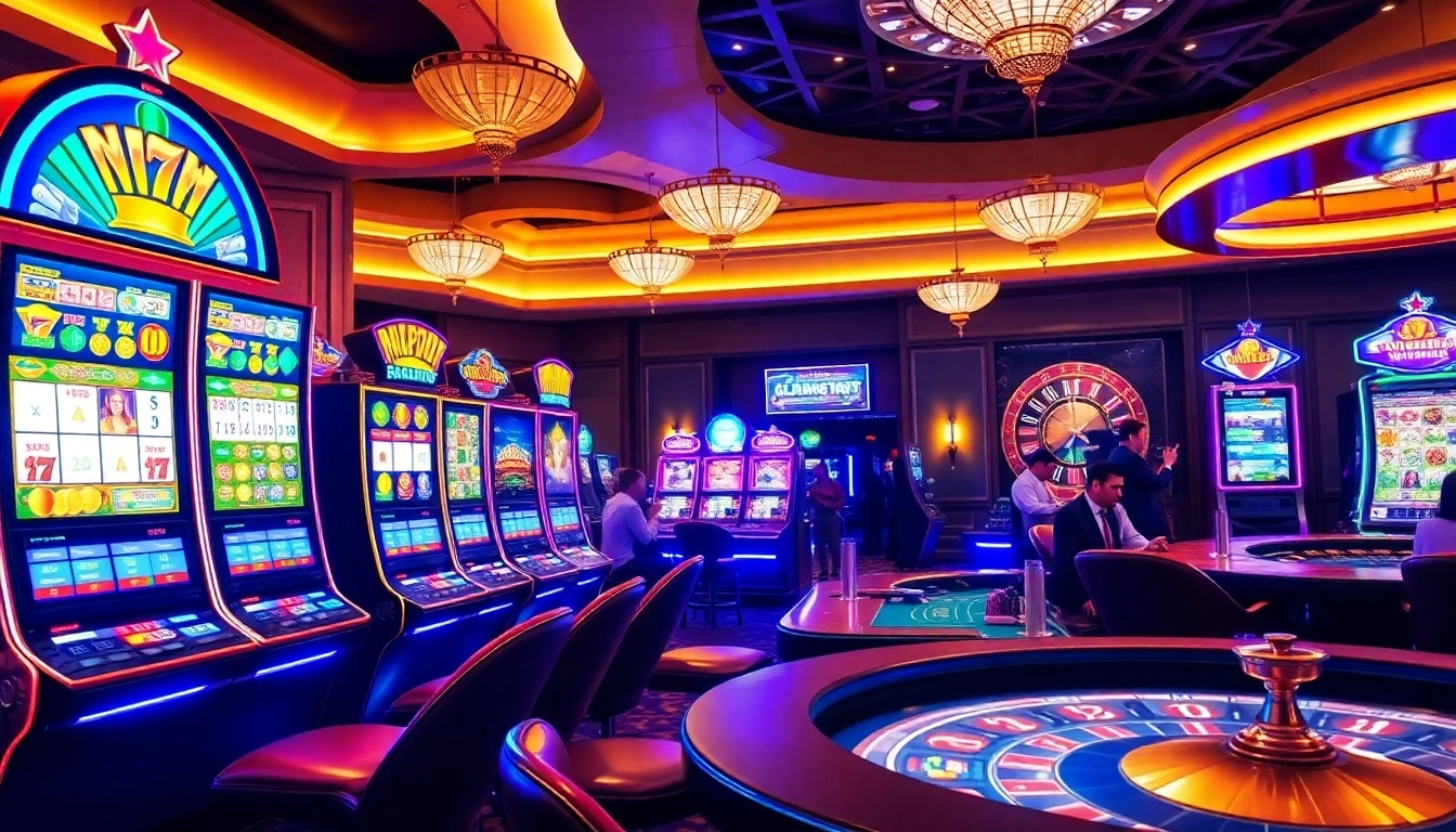 Experience the thrill of idnslot with vibrant slot machines and engaging casino games.