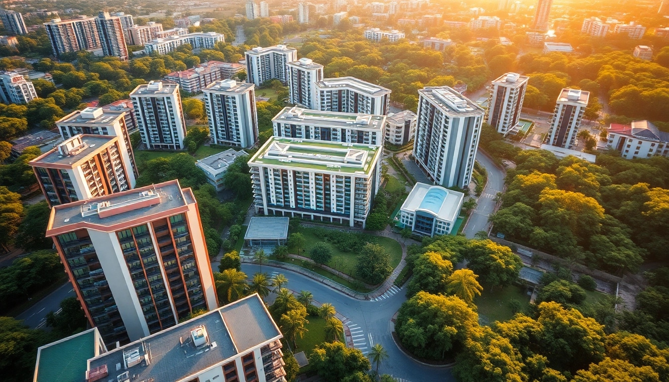 Discover the modern architectural beauty of Tampines EC, featuring lush surroundings and inviting architecture.