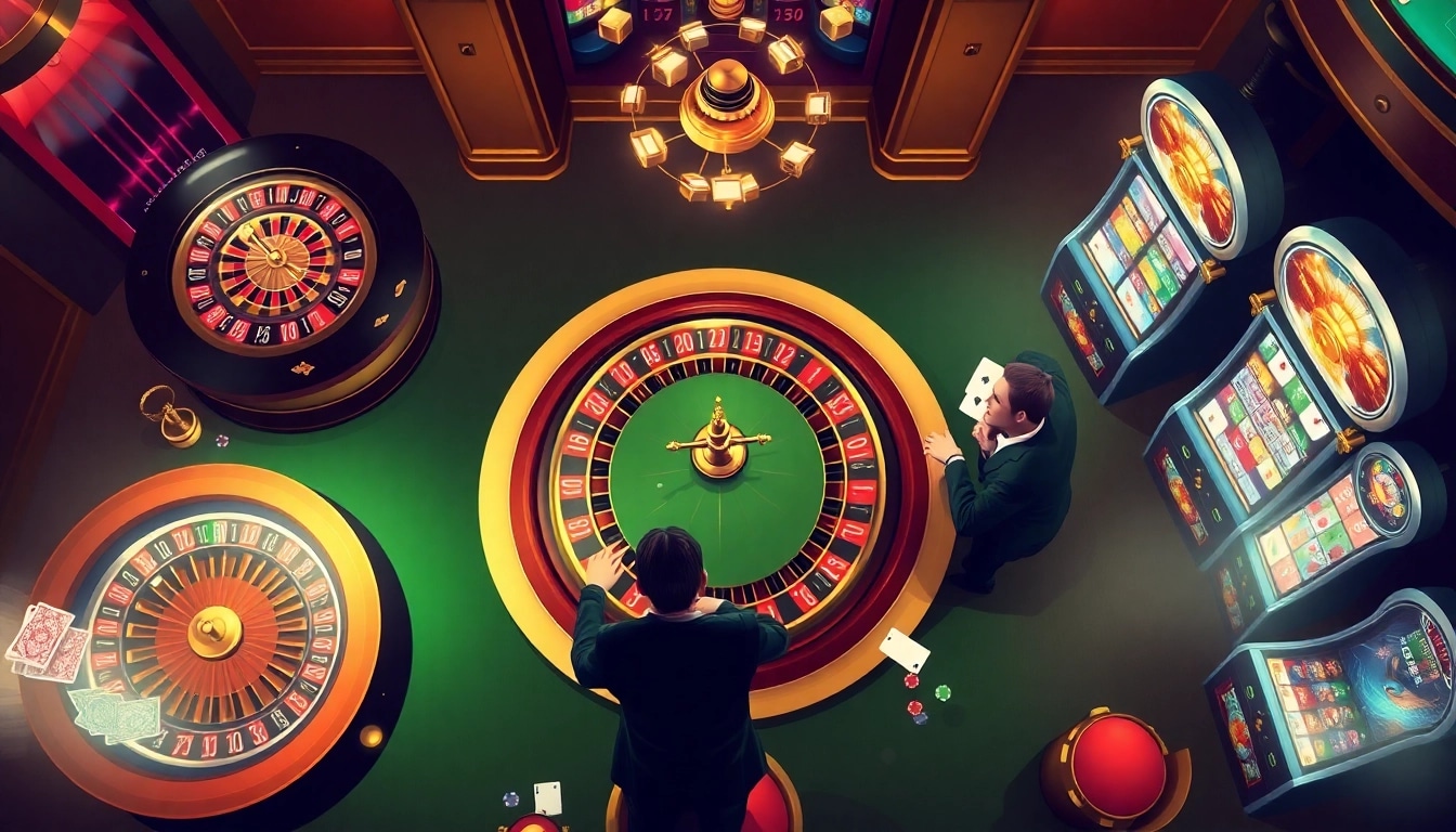 Experience luxury gaming at https://mm88k.media/ with vibrant slot machines and engaged players.