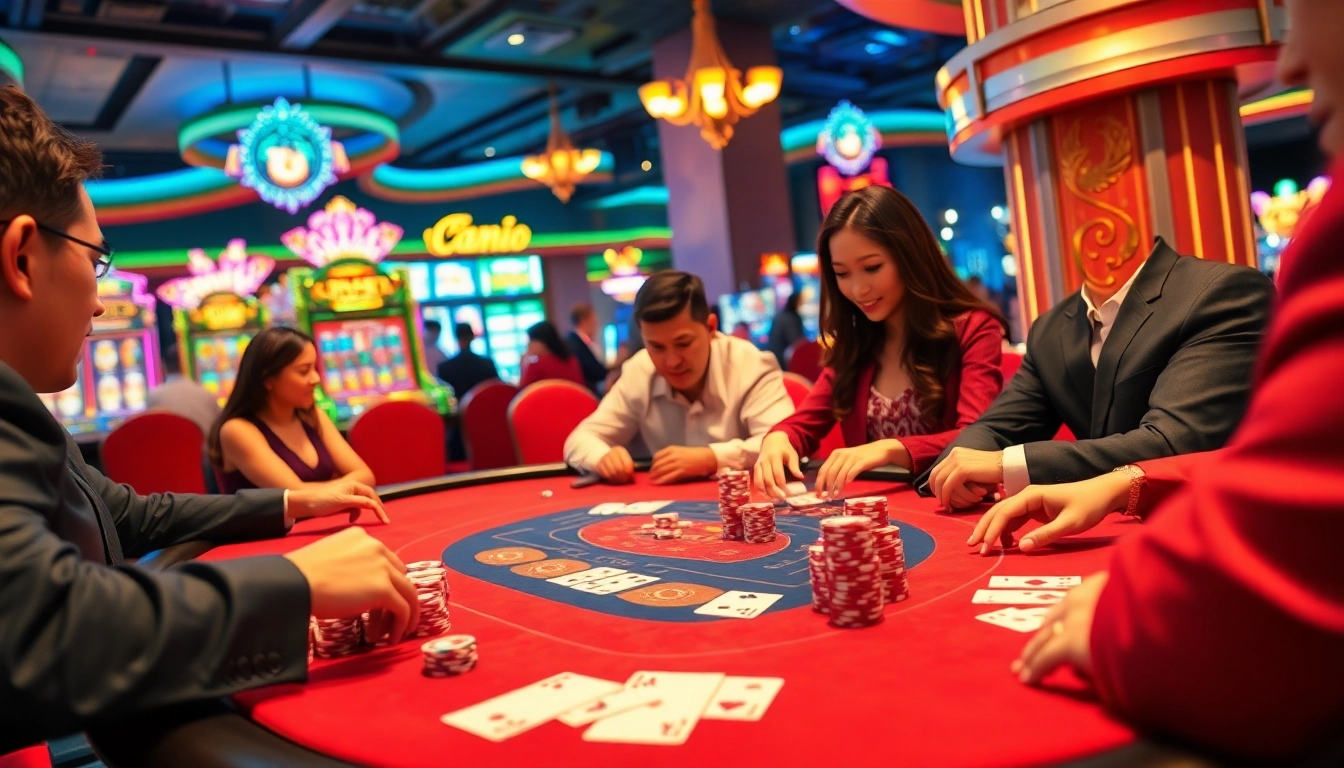 Players strategizing at a luxurious casino poker table, highlighting data China trends in gambling.