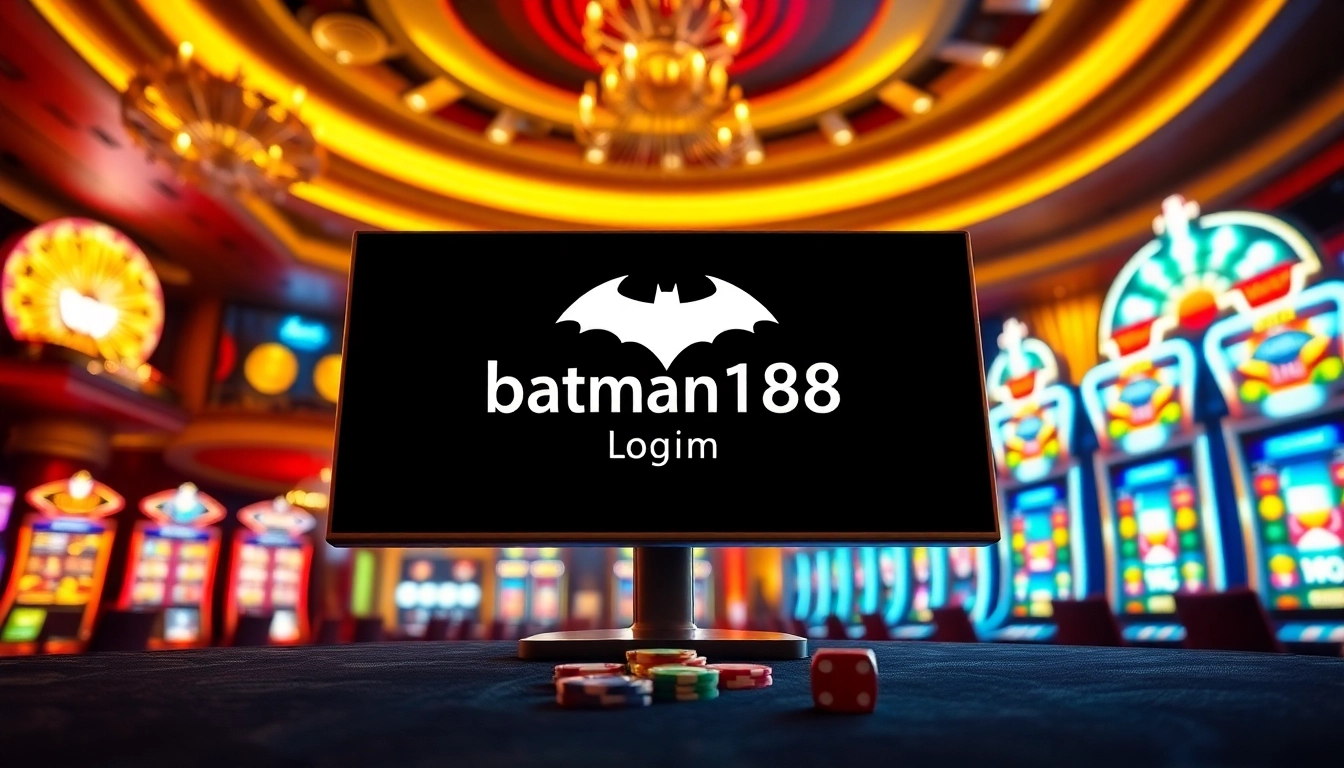 Experience thrilling gaming at batman138 login with vibrant slot machines and professional ambiance.