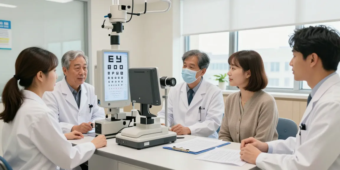 Patients receiving personalized eye care at SNU Eye Clinic, showcasing advanced diagnosis and treatment at https://snuseoulglobal.com.