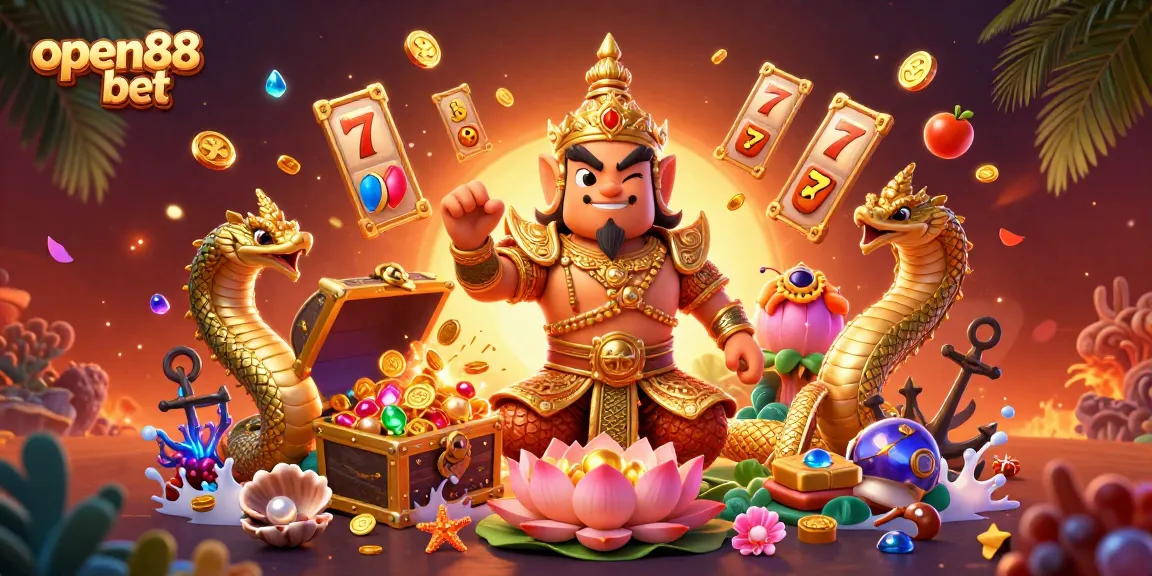 Engage with open88 bet and explore the vibrant world of slot gaming filled with treasure!