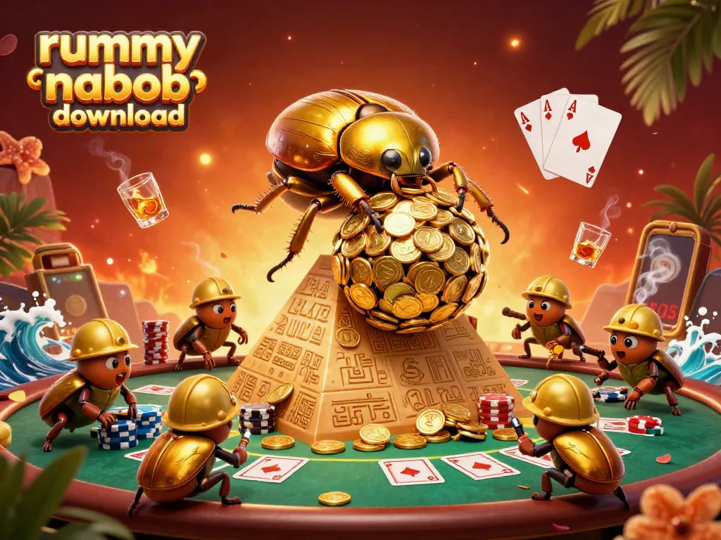 Unduh rummy nabob untuk pengalaman bermain kartu yang seru dan menguntungkan.