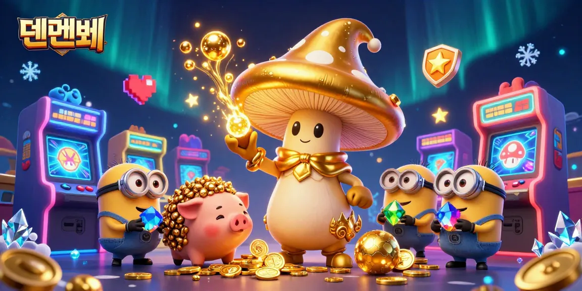 Experience the magical world of 텐텐벳 with colorful gaming elements and characters immersed in a vibrant casino atmosphere.