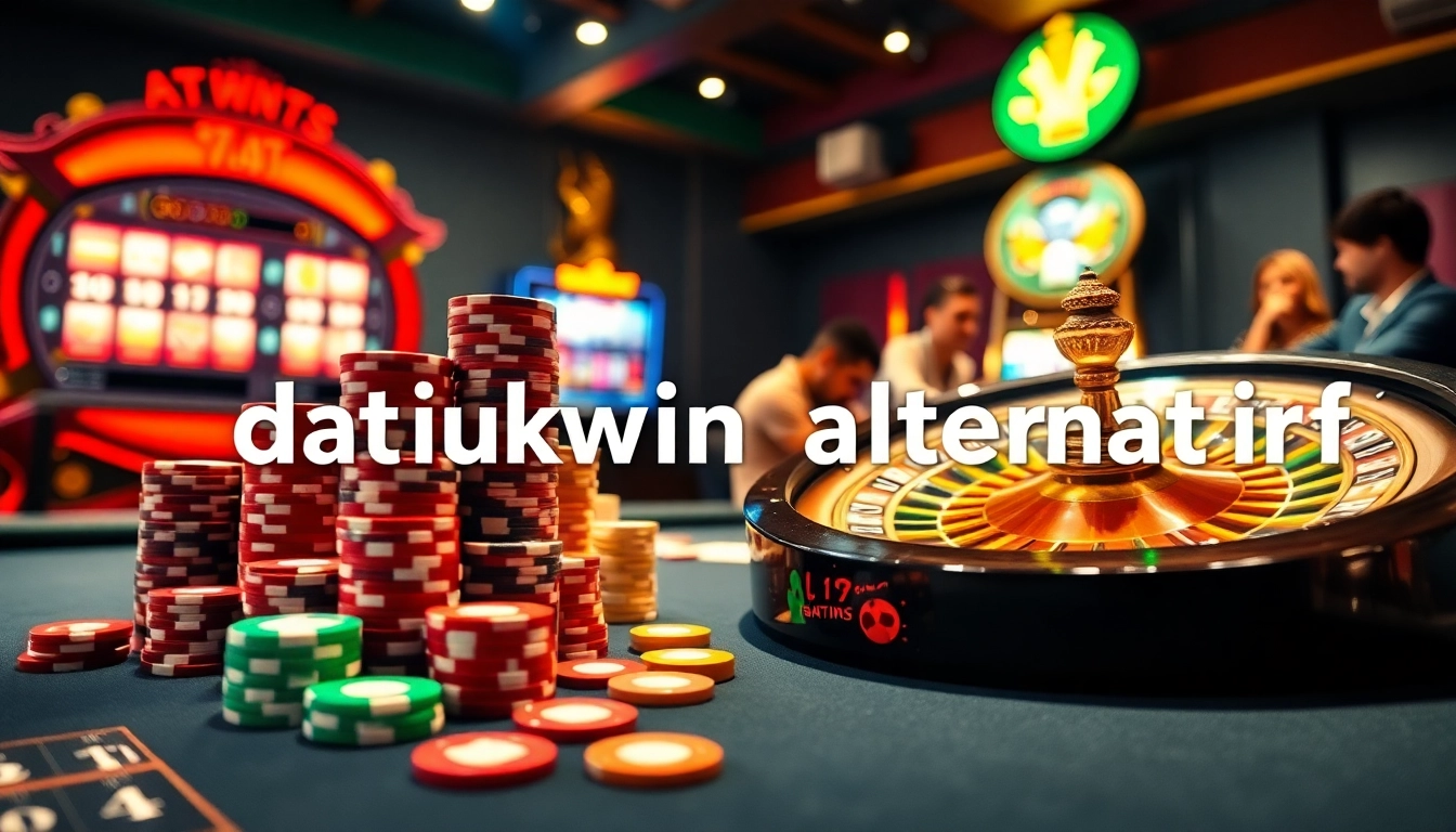 Rasakan permainan yang mendebarkan dengan datukwin alternatif di meja kasino yang semarak dikelilingi kegembiraan.