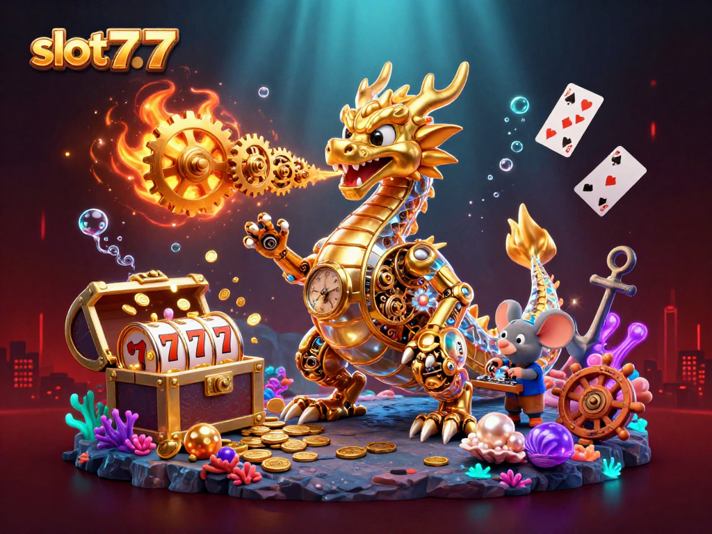 Experience thrilling gameplay with slot777 as the golden dragon and mouse spotlight jackpot wins.