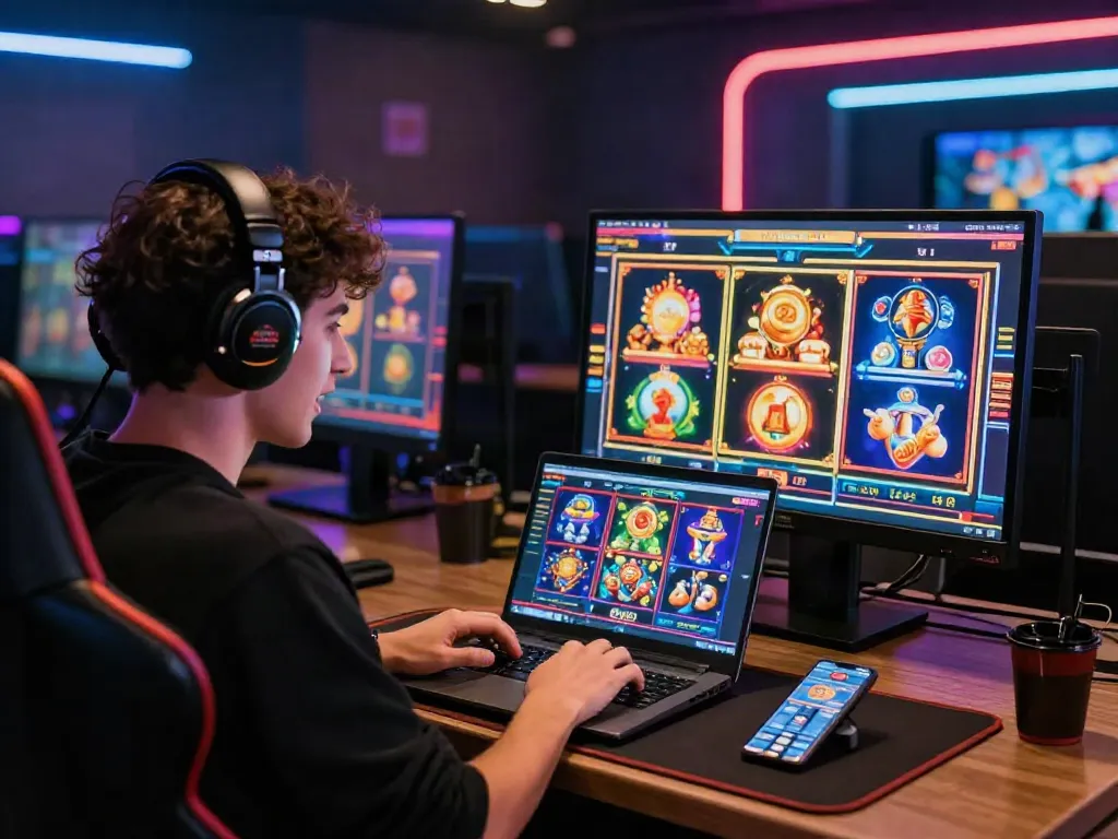 Pengalaman bermain situs slot gacor dengan berbagai permainan menarik dan perangkat gaming.