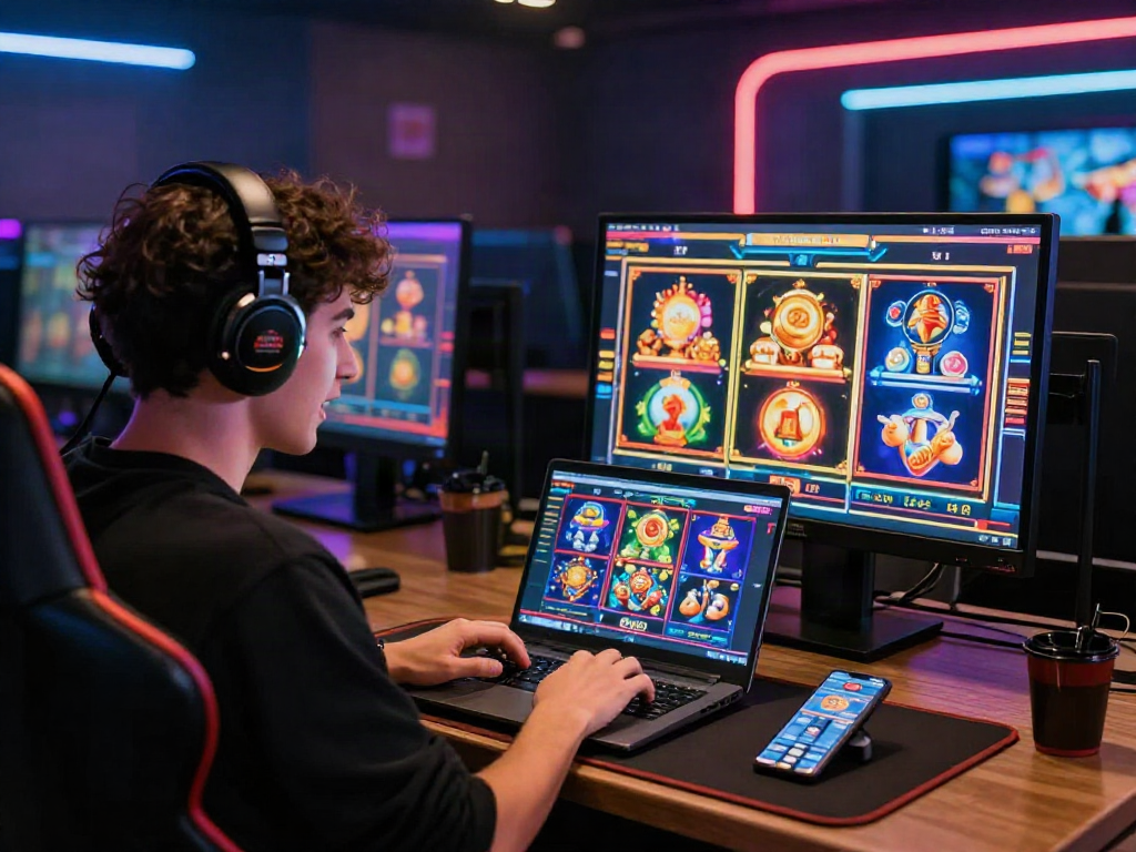 Pengalaman bermain situs slot gacor dengan berbagai permainan menarik dan perangkat gaming.