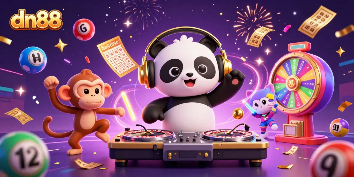 Experience the excitement of dn88 with vibrant casino characters and dynamic game elements.