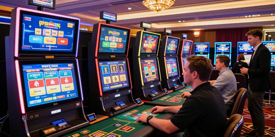 Players enjoying gaming at casinos that accept credit cards with vibrant games and secure payment options.