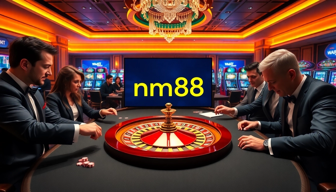 Exciting casino gameplay featuring mm88 link and vibrant poker table action.