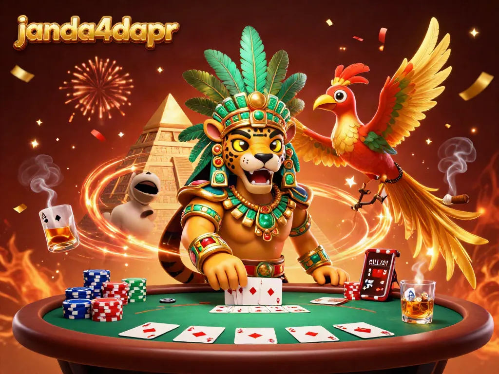 Nikmati permainan di janda4dapr dengan suasana kasino yang meriah dan elemen game yang menarik.