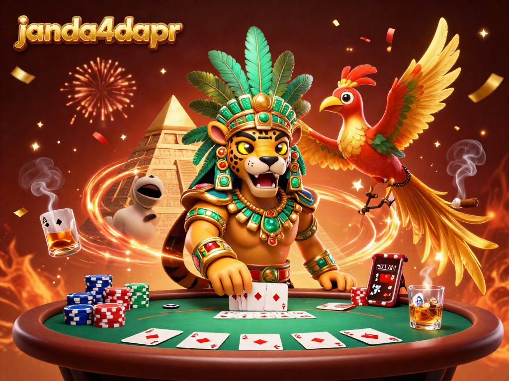 Nikmati permainan di janda4dapr dengan suasana kasino yang meriah dan elemen game yang menarik.