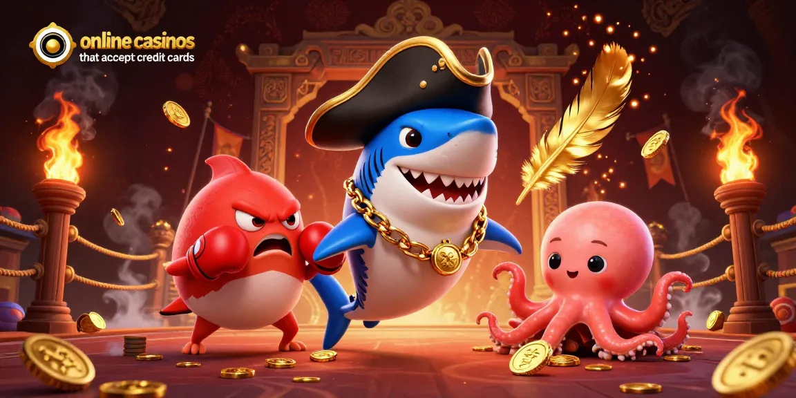 Engage with online casinos that accept credit cards featuring vibrant pirate and ocean themes.