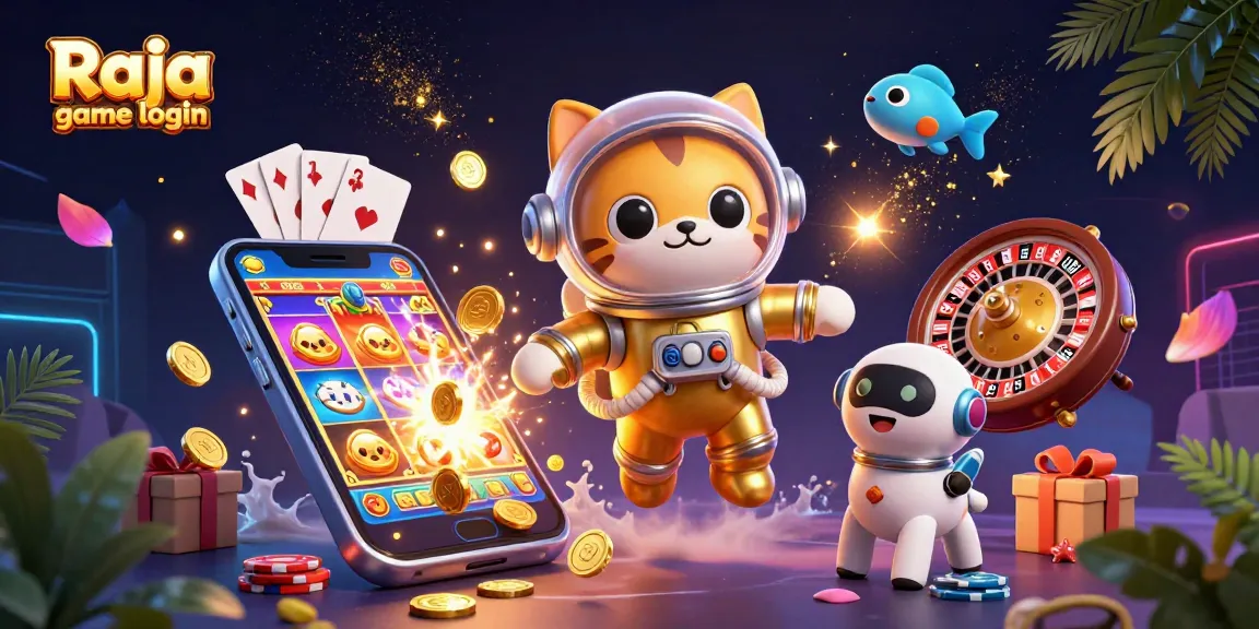 Engage and enjoy with Raja game login in a vibrant cosmic casino world filled with excitement.
