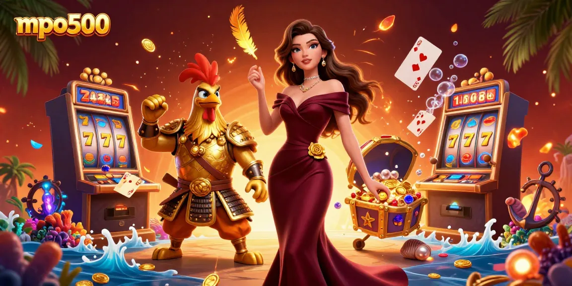 Engage with mpo500's vibrant slot gaming experience featuring dynamic characters and elements.