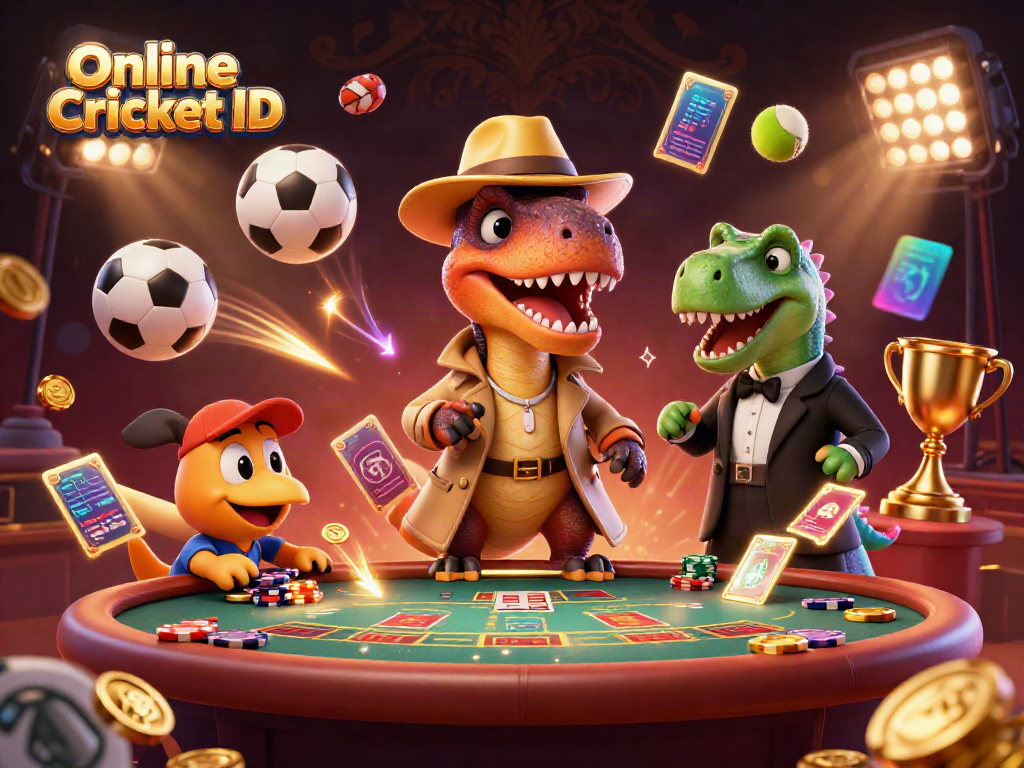 Place your bet using your Online Cricket ID at our thrilling 3D casino.