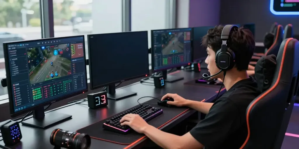 singatoto gaming environment showcasing real-time player data analysis