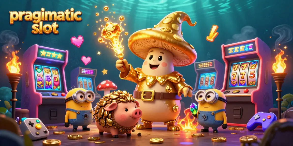 Experience the thrill of pragmatic slot games with vibrant characters and immersive casino elements.