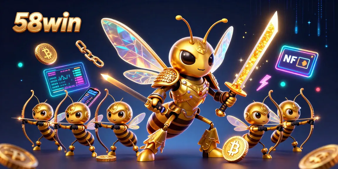 Experience thrilling gameplay at 58win with unique gaming characters and cryptocurrency elements blended seamlessly.