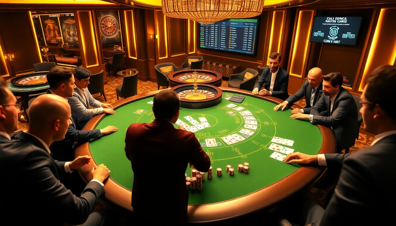 Experience high-stakes action at https://ok8386.sh/ with players strategizing at a luxury blackjack table.