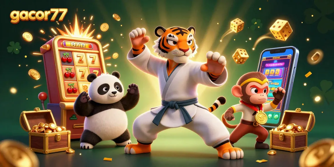 Mengikuti langkah gacor77, harimau kung fu mengajarkan siswa dengan elemen slot dan jackpot yang dinamis.