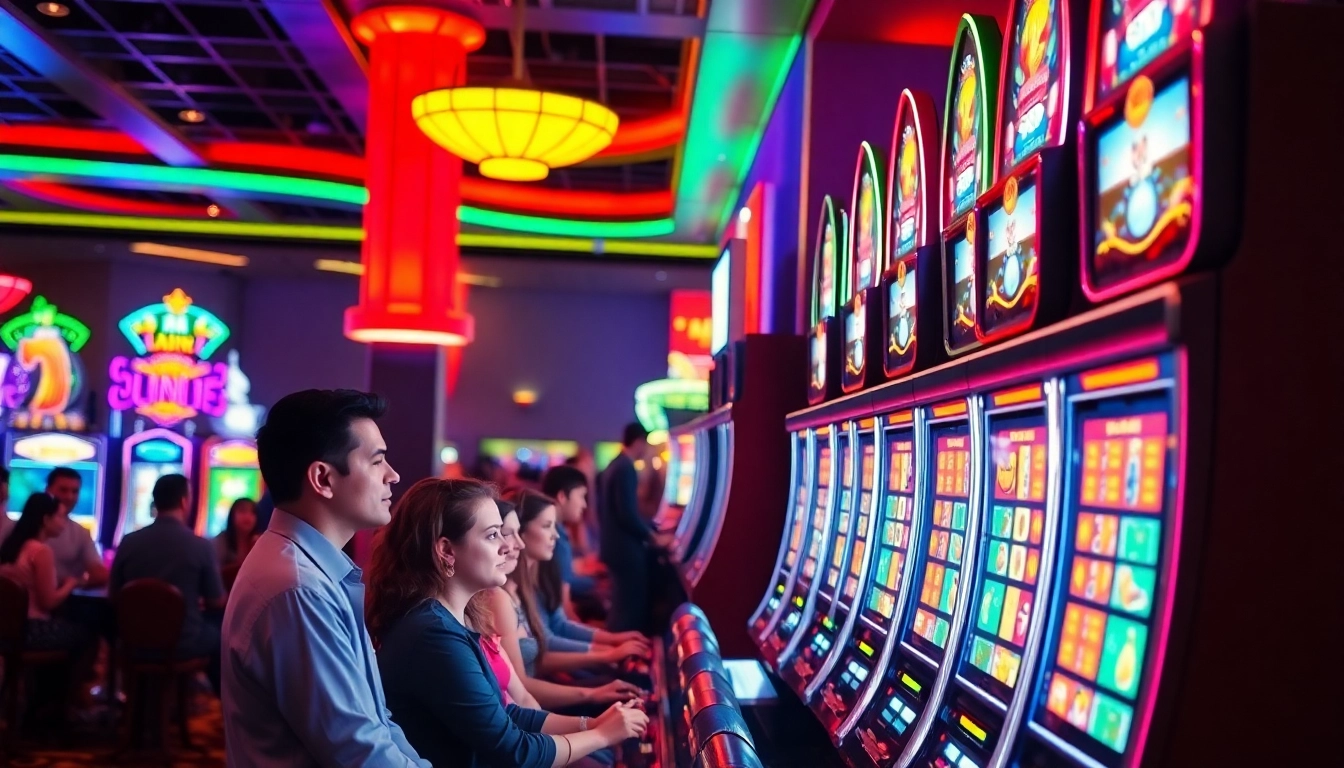 Spielen und Gewinnen bei casino spiele.de in einem pulsierenden Casino-Umfeld.