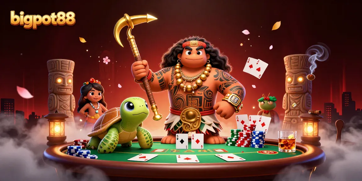 bigpot88 game buzz ignites excitement with colorful poker-themed characters and elements