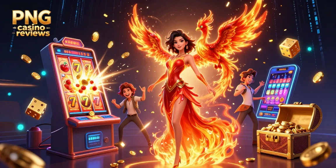 Experience the excitement of PNG casino reviews with vibrant gaming action and immersive graphics.