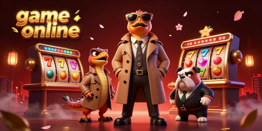 Experience engaging game online action with cartoon raptors and casino elements in vibrant 3D.