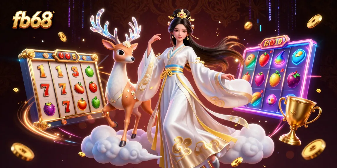 Engage with fb68's thrilling slot games featuring vibrant, spinning reels and rich jackpots.