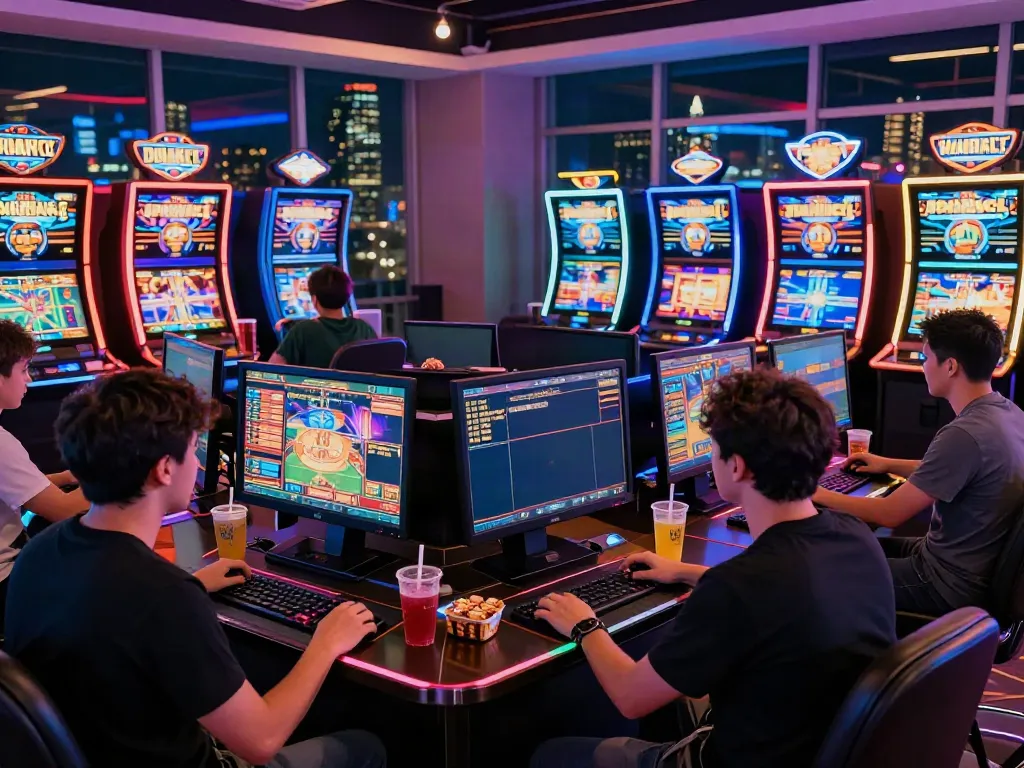 Experience online gaming excitement with akunjp in a dynamic casino scene.