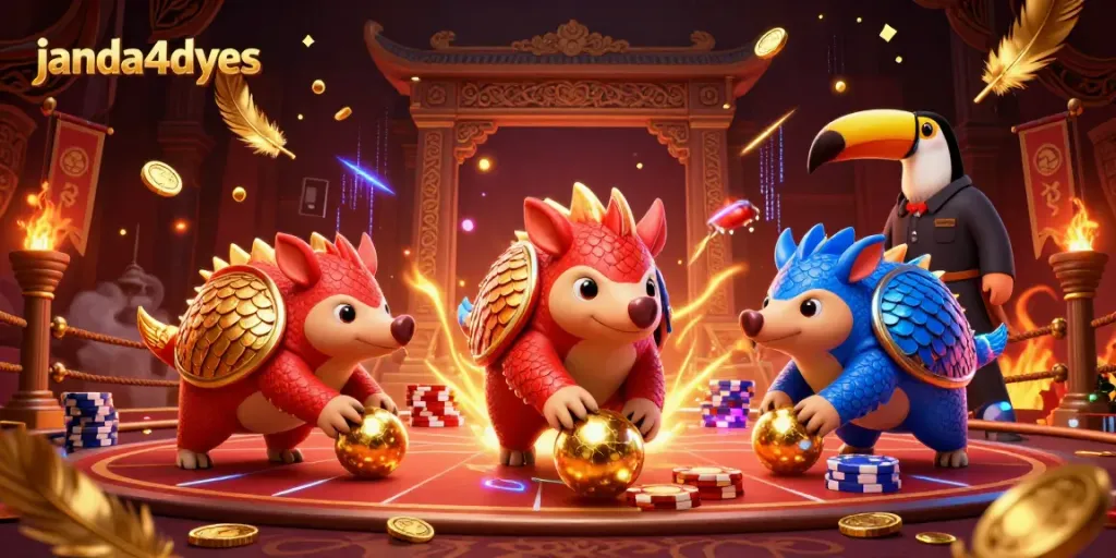 JANDA4Dyes mengajak Anda menikmati pengalaman taruhan bola online dengan desain animasi menarik dan interaktif.
