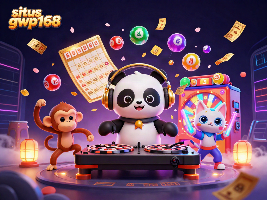 Permainan menarik di situs gwp168 dengan DJ panda dan karakter goyang di kasino 3D
