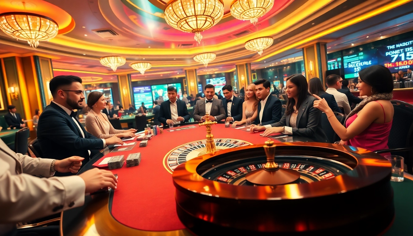 Experience thrilling roulette gameplay at the luxurious tabet casino, where excitement meets professionalism.