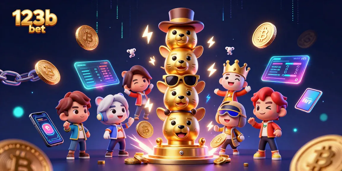 Experience the excitement of 123b bet with dynamic casino elements and colorful totem animation.