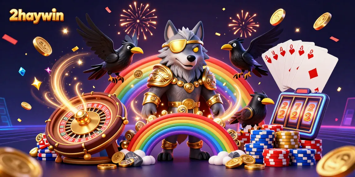 Experience thrilling gaming adventures with 2haywin featuring vibrant characters and spectacular casino elements.