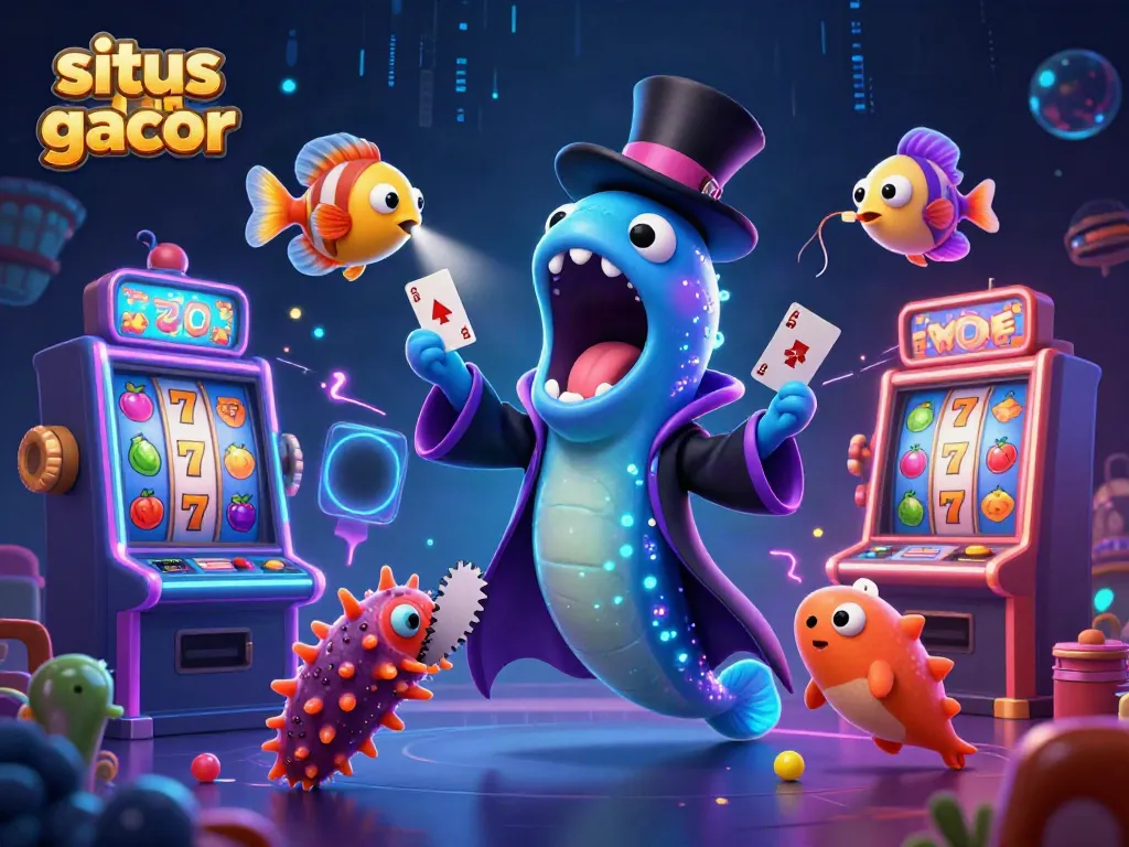Engage in excitement with the situs slot gacor featuring lively reels, charismatic characters, and vibrant casino elements.