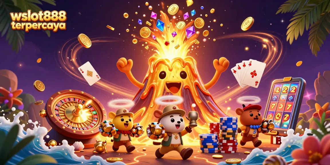Slot gacor dan promosi menarik di wslot888 terpercaya memberikan peluang menang yang tinggi.