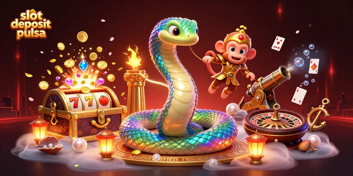 Gali jackpot dengan slot deposit pulsa di agen terpercaya, meriahkan permainan slot online!