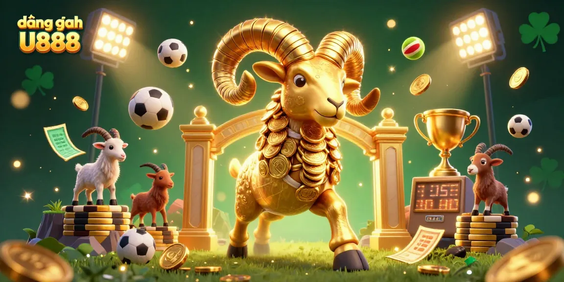 Activate your winnings with đăng nhập U888 in a vibrant casino scene filled with sports elements!