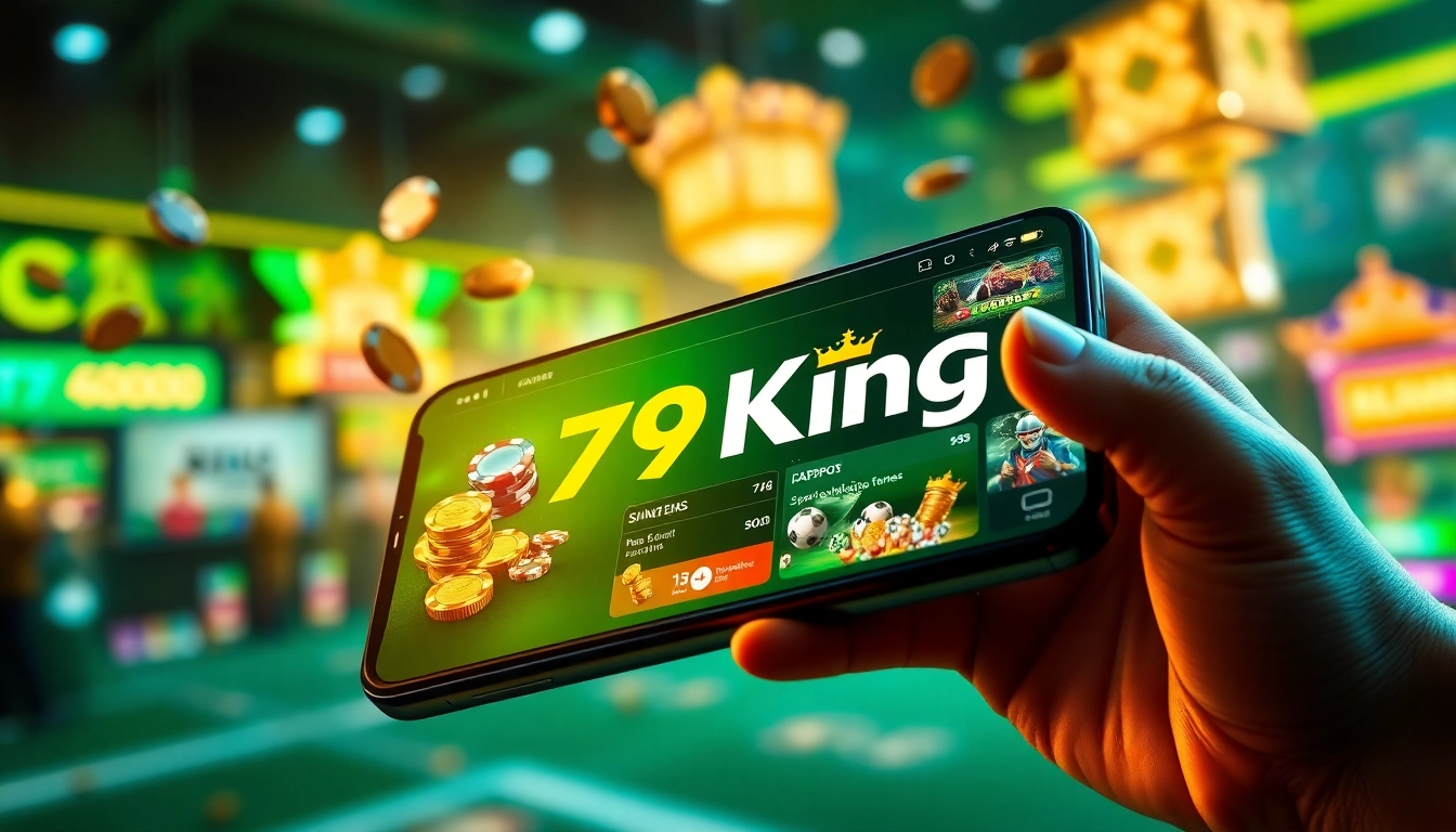 79King online gambling platform showcasing various gaming options