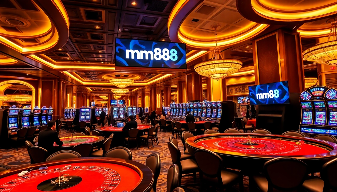 Experience the excitement of the link mm88 with engaging casino games and vibrant atmosphere.