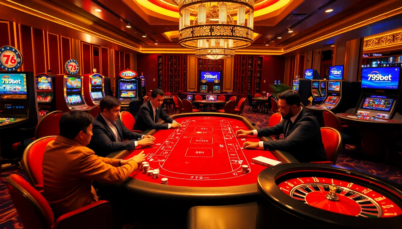 Exciting baccarat game at 789bet's luxurious casino