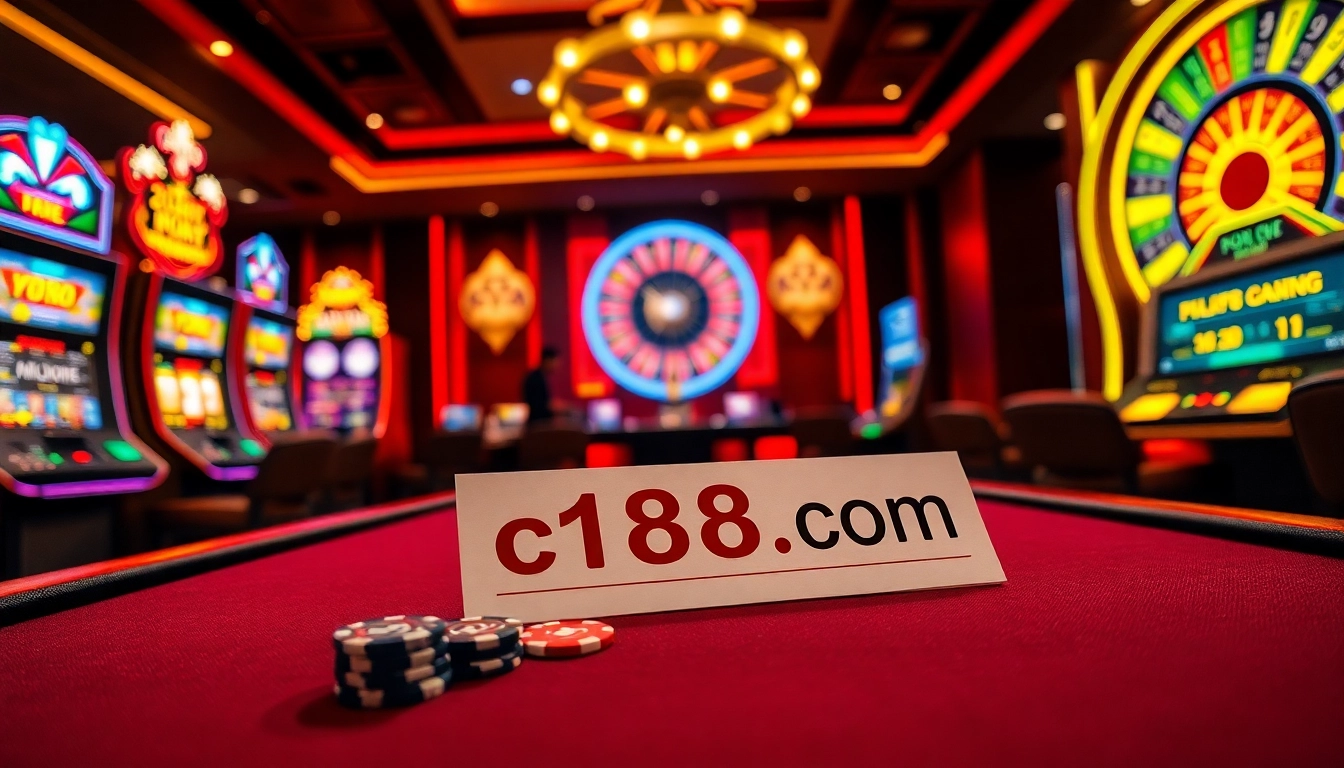 Experience high-stakes action at c168 com with dynamic casino games and vibrant slot machines.