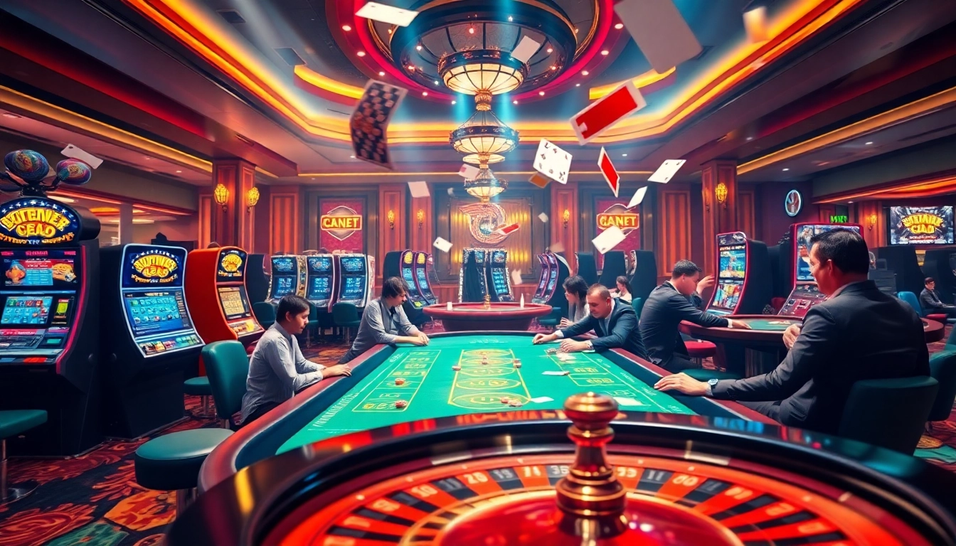 Experience the thrill of BJ 888 with vibrant casino action featuring poker, slots, and roulette.