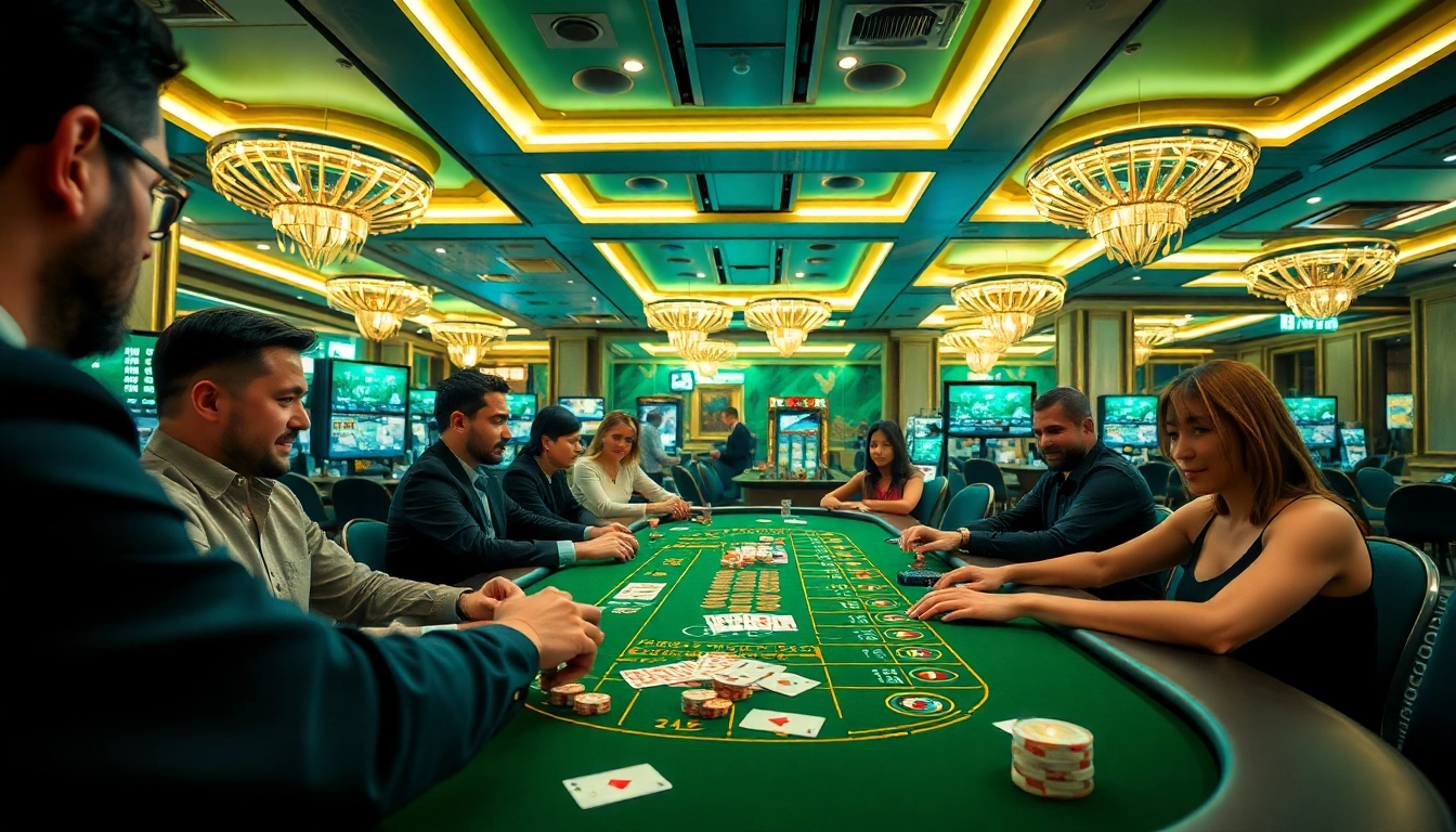 에볼루션 카지노에서 플레이어들이 실시간으로 게임하고 있는 모습