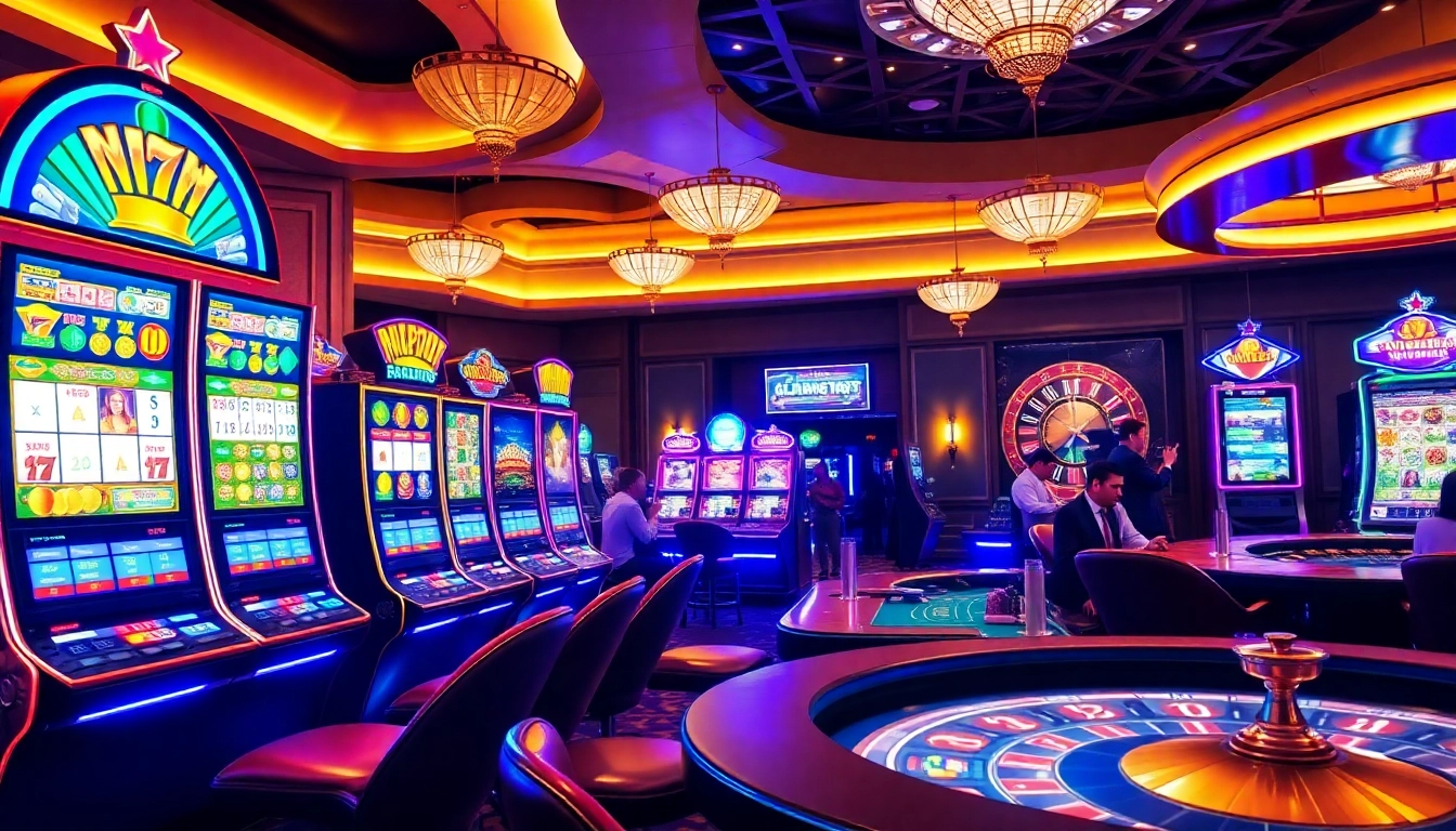 Experience the thrill of idnslot with vibrant slot machines and engaging casino games.